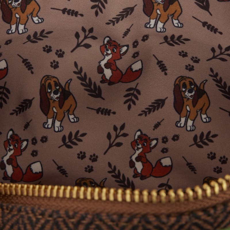 Disney Loungefly Sac A Main Fox And Hound Rox et Rouky 